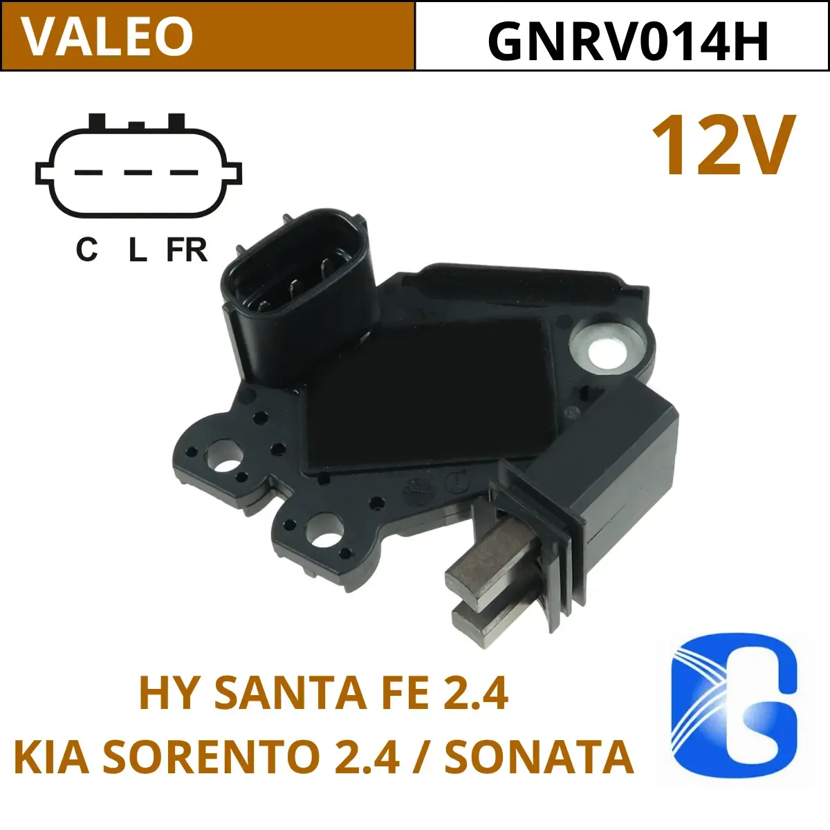 REGULADOR 12V HYUNDAI SORENTO 2.4 / SANTA FE 2.4
