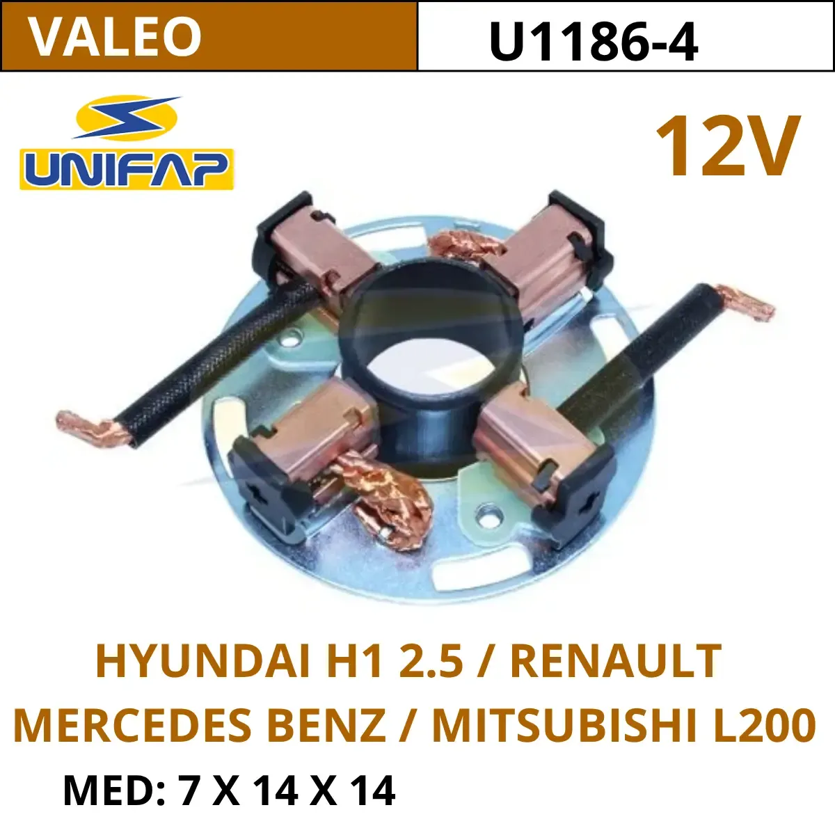 PORTA CARBON 12V HYUNDAI H1 / PEUGEOT / RENAULT / MERCEDES BENZ