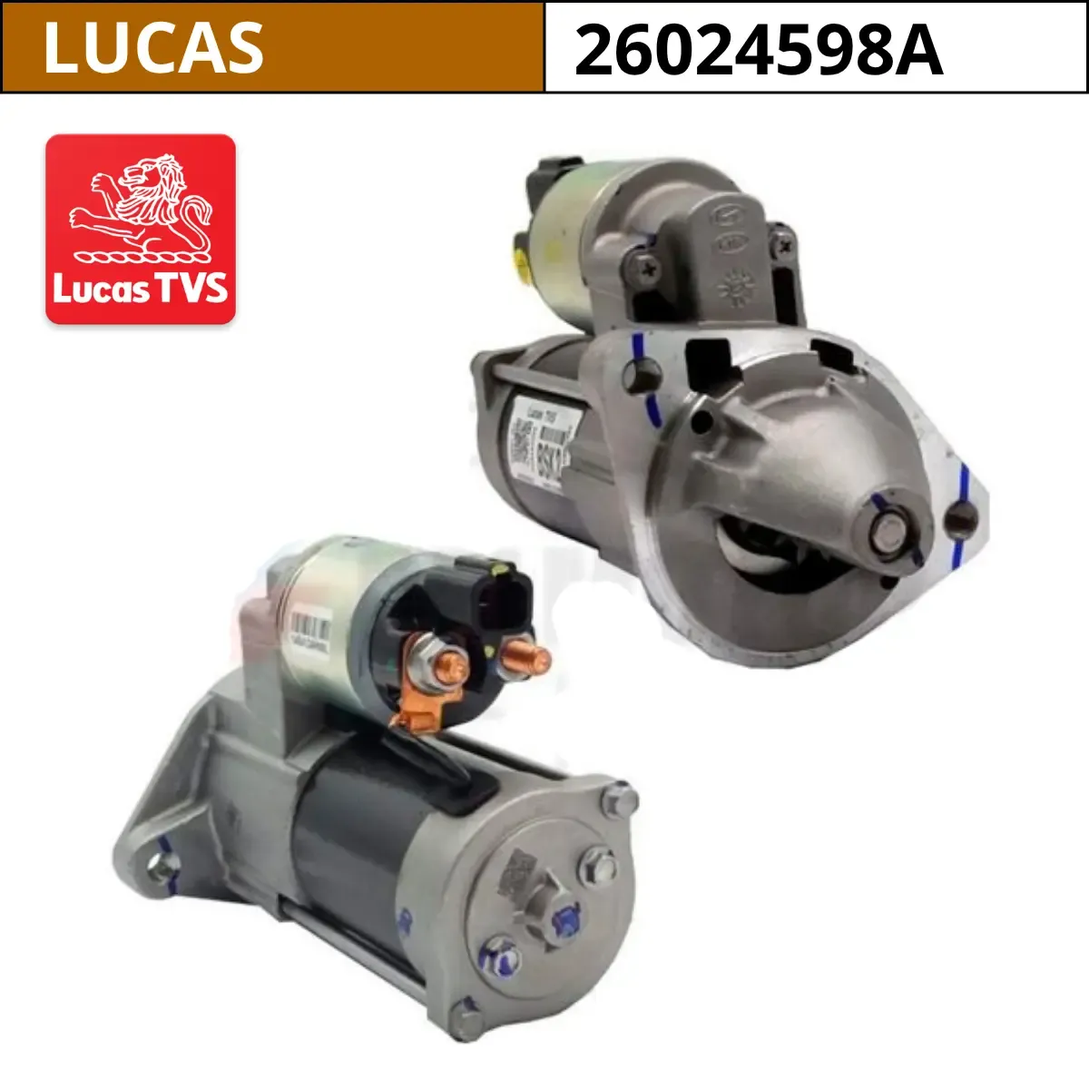 MOTOR DE PARTIDA 12V HYUNDAI I10 / GRAND I10 INDIO / 26024598A