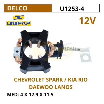 PORTA CARBON 12V KIA RIO / CHEVROLET SPARK / DAEWOO