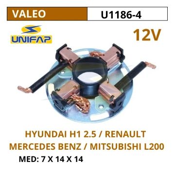 PORTA CARBON 12V HYUNDAI H1 / PEUGEOT / RENAULT / MERCEDES BENZ